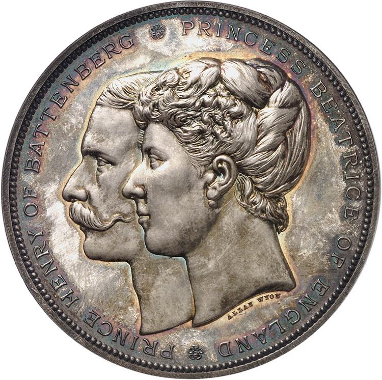 Victoria (1837-1901). Médaille, ... 