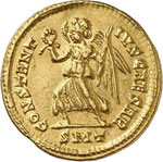 Constance II César (324-337). Solidus 326, ... 