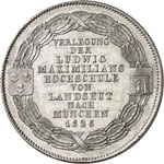 Bavière, Louis Ier (1825-1848). Thaler ... 