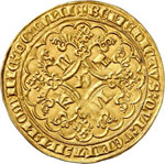 Flandres, Louis de Male (1346-1384). Lion ... 