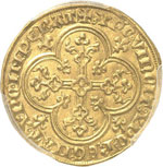 Louis X (1314-1316). Agnel d’or émission ... 
