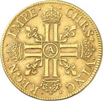 Louis XIII (1610-1643). Double louis d’or ... 