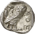 Attique, Athènes (454-404 av. J.C). ... 