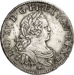 Louis XV (1715-1774). ½ ... 