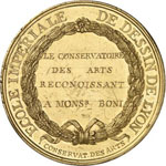 Premier Empire (1804-1814). Médaille en or ... 