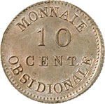 Louis XVIII (1814-1824). 10 centimes 1814, ... 