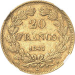 Louis Philippe (1830-1845). 20 francs or ... 