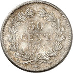 Louis Philippe (1830-1848). 50 centimes ... 