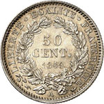 II° République (1848-1852). 50 centimes ... 