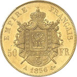 Napoléon III (1852-1870). 50 francs or ... 