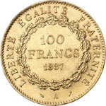 IIIème République (1870-1940). 100 francs ... 