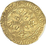 Bretagne, François II (1450-1457). Cavalier ... 