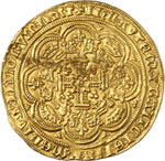 Edouard III (1327-1377). Noble d’or, ... 