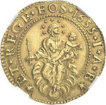 Gênes. 2 Doppie 1655. 