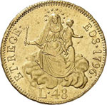 Gênes, République (1528-1797). 48 lire ... 