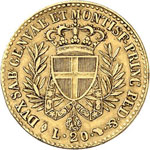 Victor Emmanuel Ier (1802-1821). 20 lire ... 