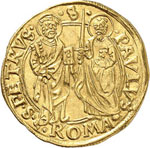 Vatican, Paul II (1464-1471). Ducat, Rome. 