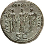 Caligula (37-41). Sesterce, 37, Rome. 