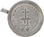 Honoré V (1819-1841). Médaille au module ... 