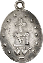 Honoré V (1819-1841). Médaille en argent ... 