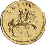 Hadrien (117-138). Aureus 117-138, Rome. 