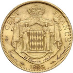 Charles III (1853-1889). 100 francs 1886. 