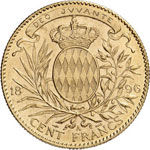 Albert Ier (1889-1922). 100 francs 1896. 