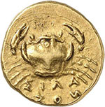 Sicile, Agrigente (410-406 av. JC). 2 litrae ... 