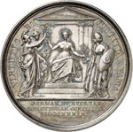 Médaille en argent 1739, célébrant le ... 