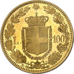 ITALIE Umberto I (1878-1900). 100 lire 1888, ... 