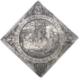 PAYS-BAS Guillaume I (1815-1840). Médaille ... 
