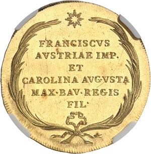 AUTRICHE François II (1792-1835). Médaille ... 