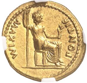 EMPIRE ROMAIN Tibère (14-37). Aureus ND ... 