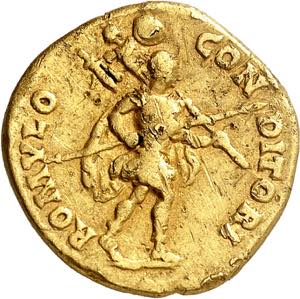 EMPIRE ROMAIN Hadrien (117-138). Aureus ND ... 