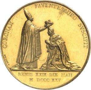 FRANCE Charles X (1824-1830). Médaille ... 