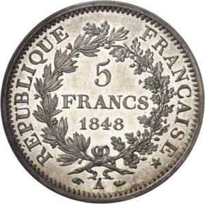 FRANCE IIe République (1848-1852). Épreuve ... 