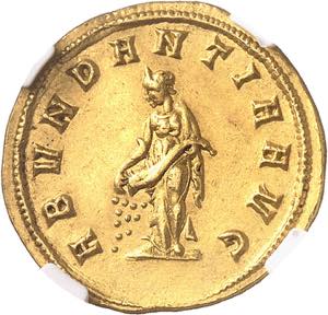 EMPIRE ROMAIN Carin (282-285). Aureus 284, ... 