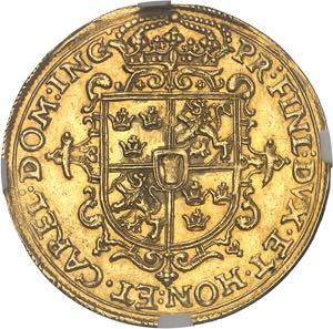 LETTONIE Christina (1632 - 1654). 2 ducats ... 