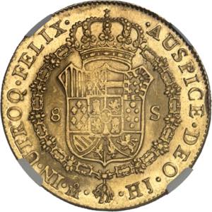 MEXIQUE Ferdinand VII (1808-1833). 8 escudos ... 