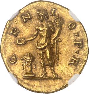 EMPIRE ROMAIN Hadrien (117-138). Aureus ... 