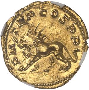EMPIRE ROMAIN Postume (260-269). Aureus 259, ... 
