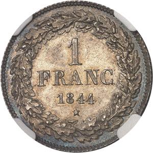 BELGIQUE Léopold Ier (1831-1865). 1 franc ... 