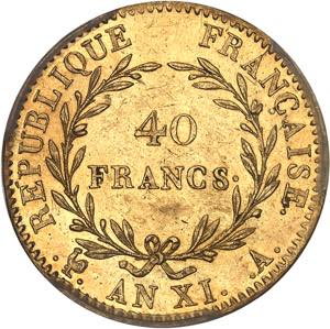 FRANCE - FRANCE Consulat (1799-1804). 40 ... 