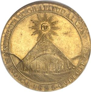 BOLIVIE - BOLIVIA République. Médaille ... 