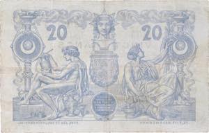 ALGÉRIE - ALGERIA 20 francs type 1873 ... 