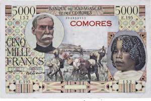 COMORES - COMOROS 5000 ... 