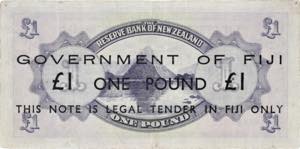 FIDJI - FIJI 1 pound Nouvelle-Zélande avec ... 
