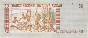 GUINÉE BISSAU - GUINEA-BISSAU 50 pesos ... 