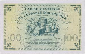 GUYANE FRANÇAISE - FRENCH GUIANA 100 francs ... 