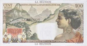 RÉUNION (ÎLE DE LA) - REUNION 100 francs ... 